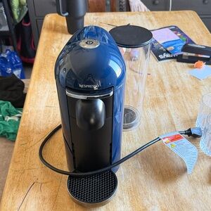 Nespresso Midnight Blue Coffee Maker